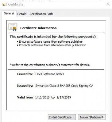 O&O Defrag Workstation sha256 certificate.jpg